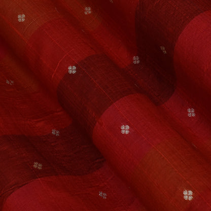 Multi Color Katan Dupion Brocade Fabric