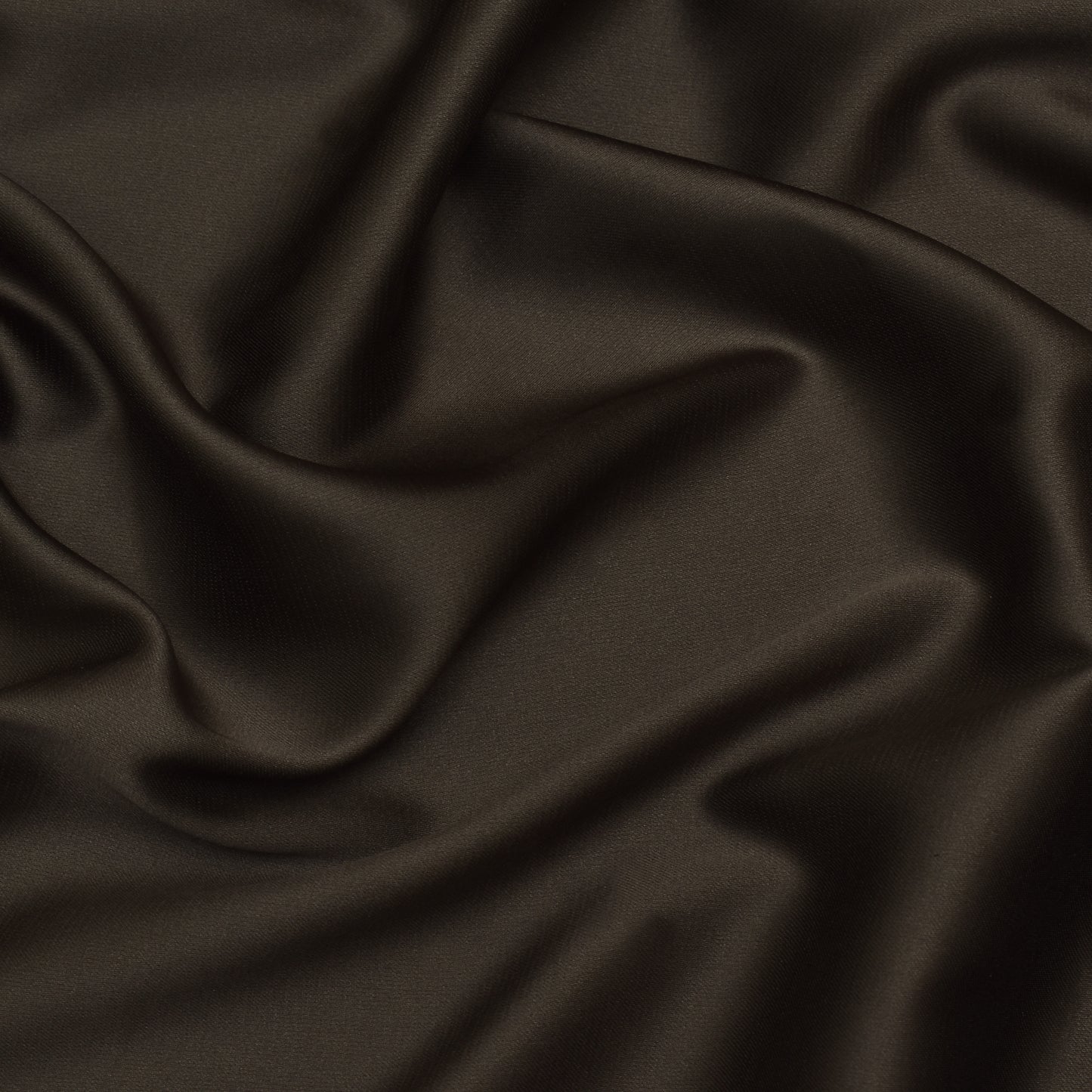 Brown Color Armani Satin Fabric