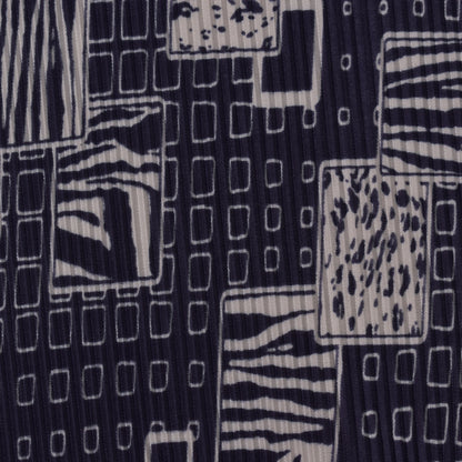 Multi Colored Crush Satin Print Fabric