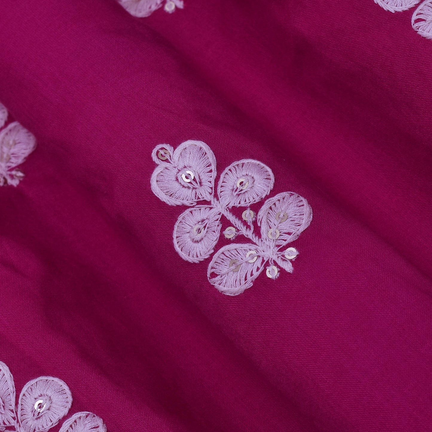 Rani Color Cotton Booti Fabric