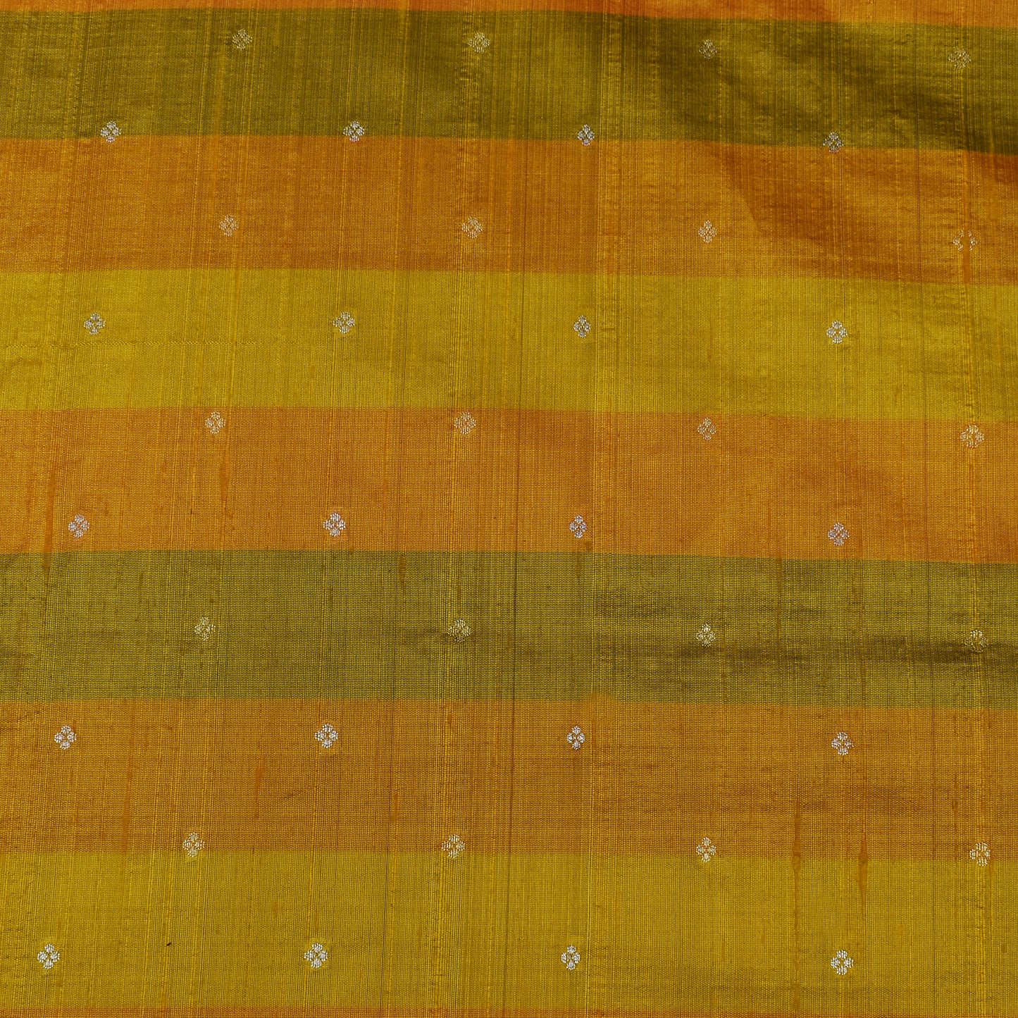 Multi Color Katan Dupion Brocade Fabric