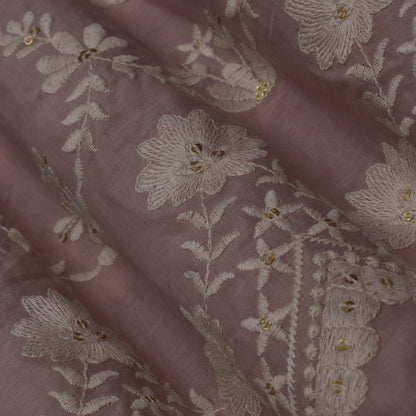 Colored Color Cotton Embroidery Fabric