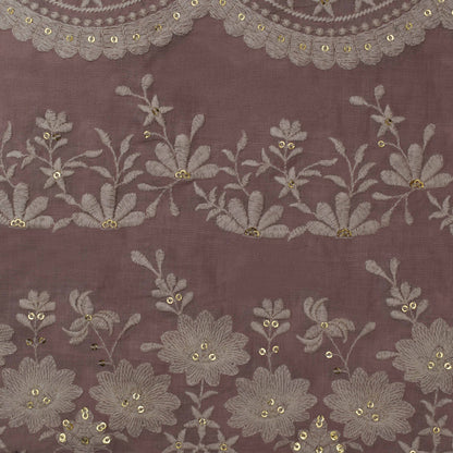 Colored Color Cotton Embroidery Fabric