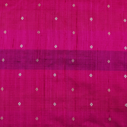 Multi Color Katan Dupion Brocade Fabric