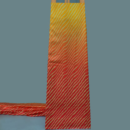 Shaded Slub Tussar Print Fabric