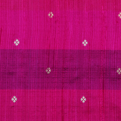 Multi Color Katan Dupion Brocade Fabric