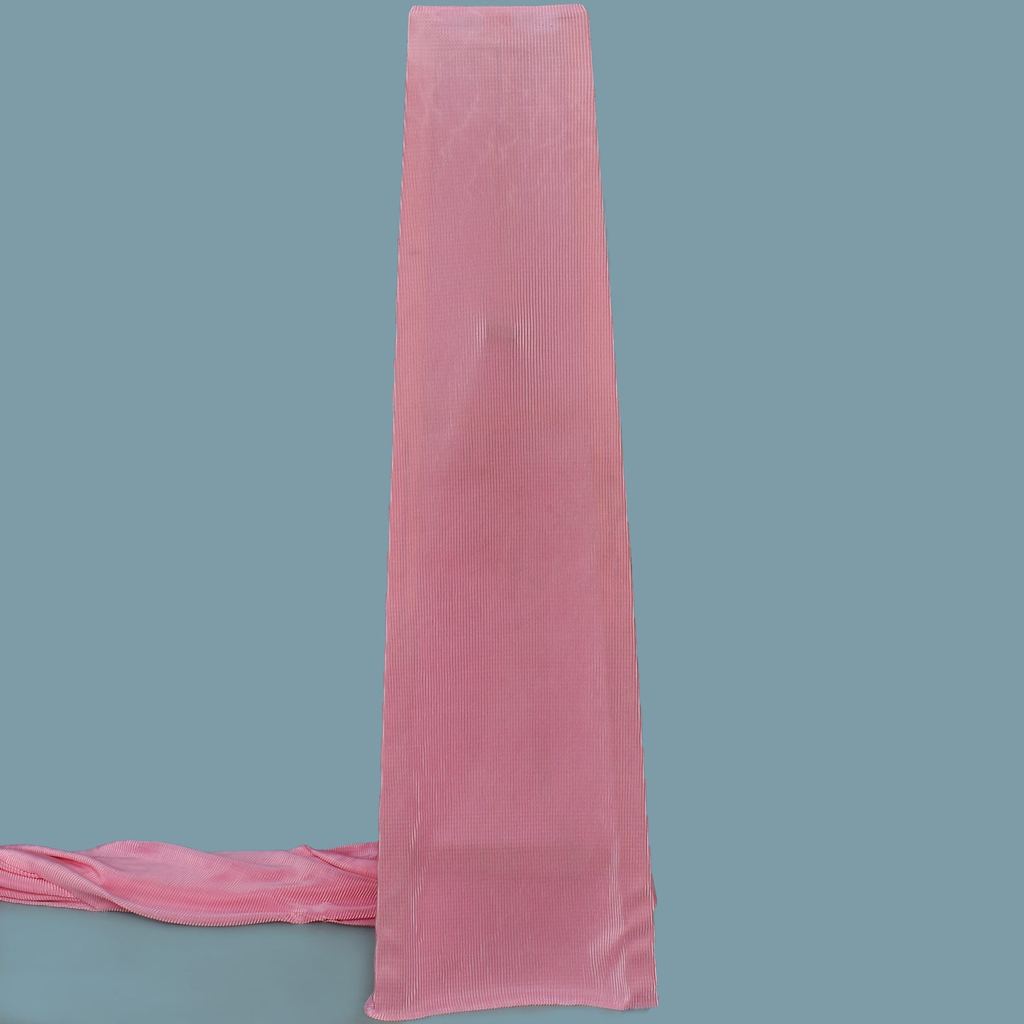 Baby Pink Color Crush Satin Fabric