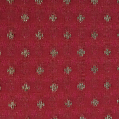 Pink Color Brocade Fabric