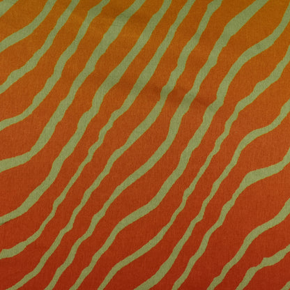 Shaded Slub Tussar Print Fabric