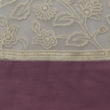 Move Color Cotton Plazo Embroidery Fabric