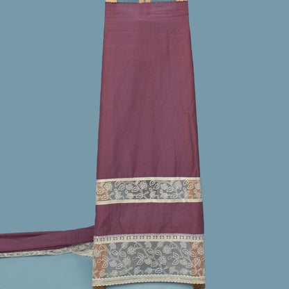 Move Color Cotton Plazo Embroidery Fabric