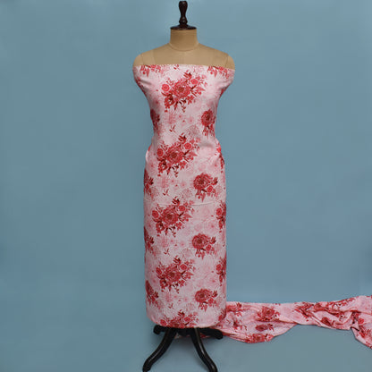 Colored Reyon Print Fabric