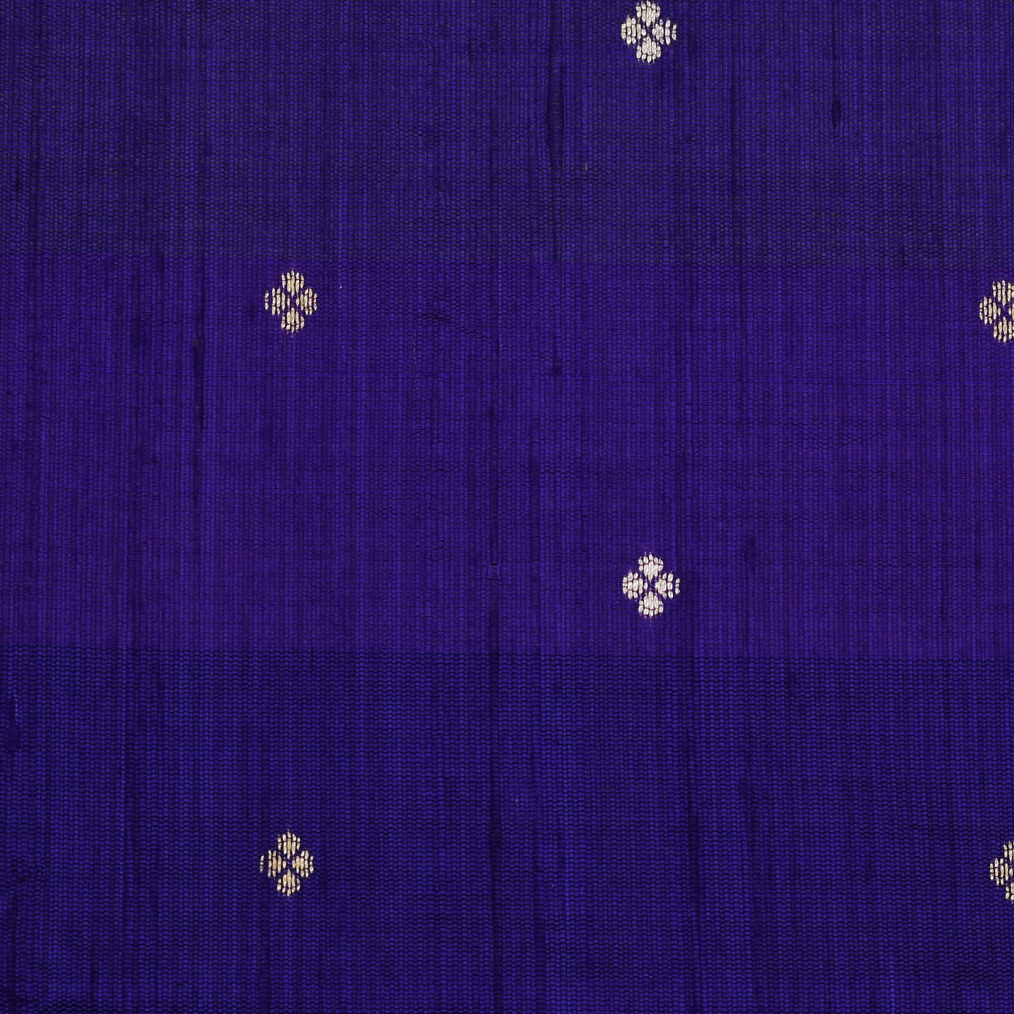 Dark Purple Color Katan Dupion Brocade Fabric