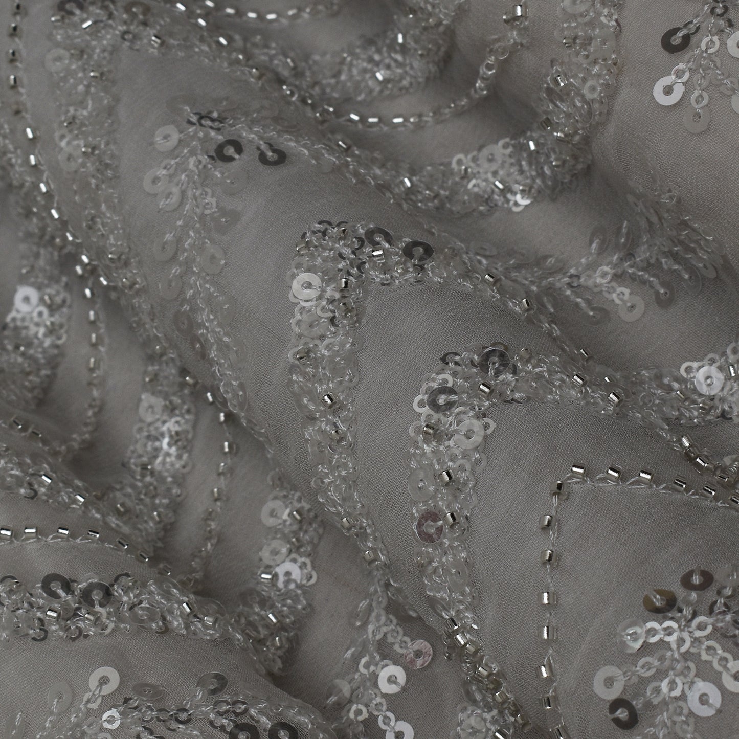 Georgette Embroidery Fabric