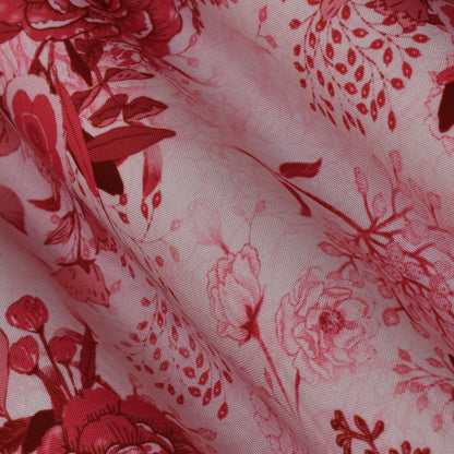 Colored Reyon Print Fabric