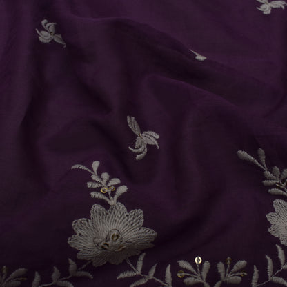 Colored Color Cotton Embroidery Fabric