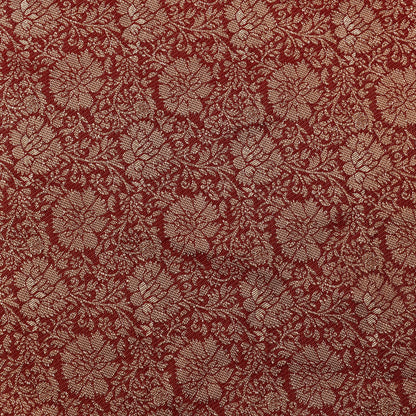 Red Color Dola Jaquard Fabric