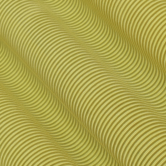 Pale Yellow Color Crush Satin Fabric