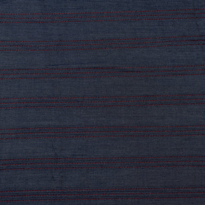 Blue Color Denim Pintex Fabric