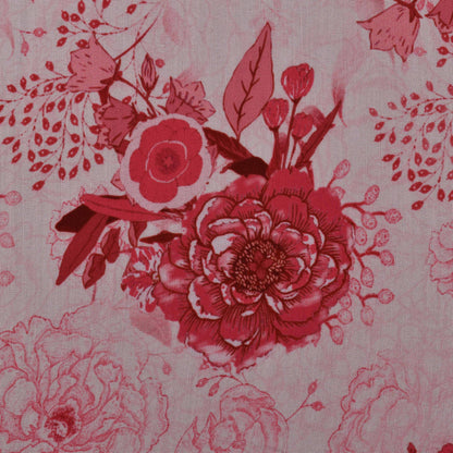 Colored Reyon Print Fabric