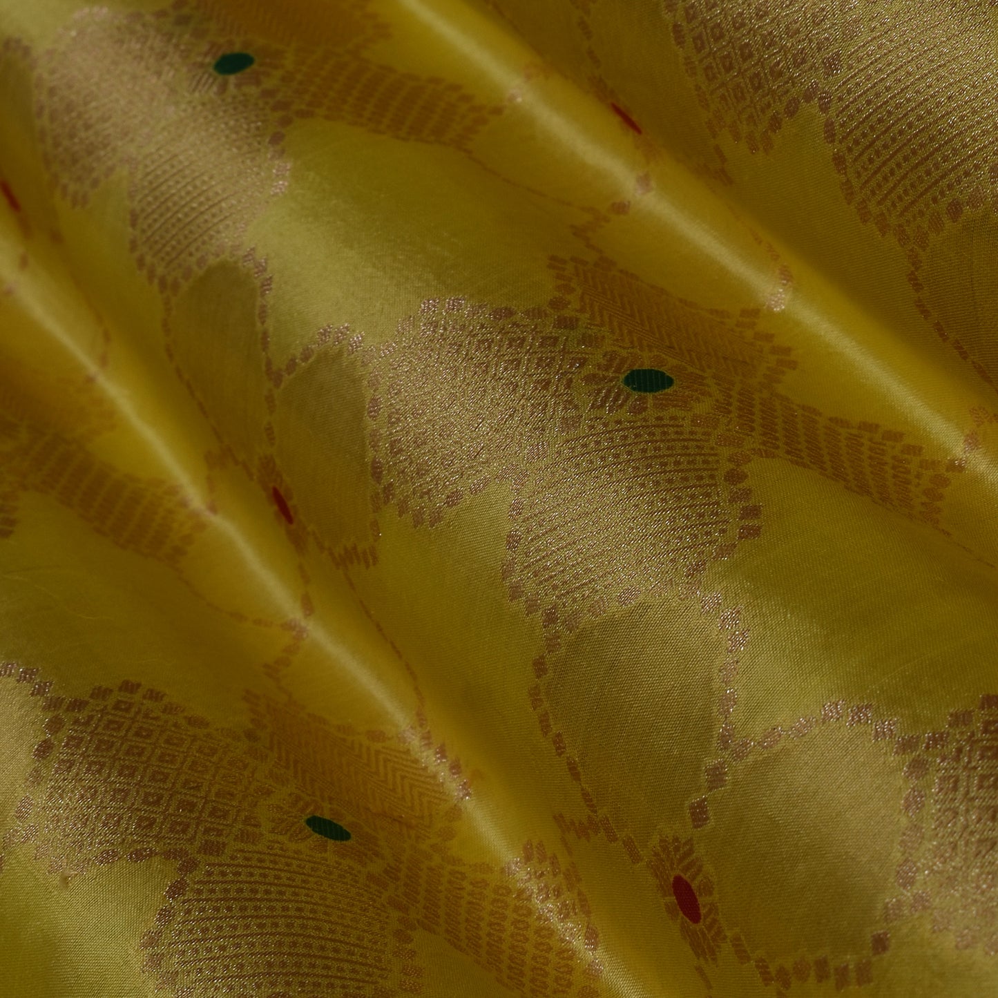 Colored Brocade Fabric