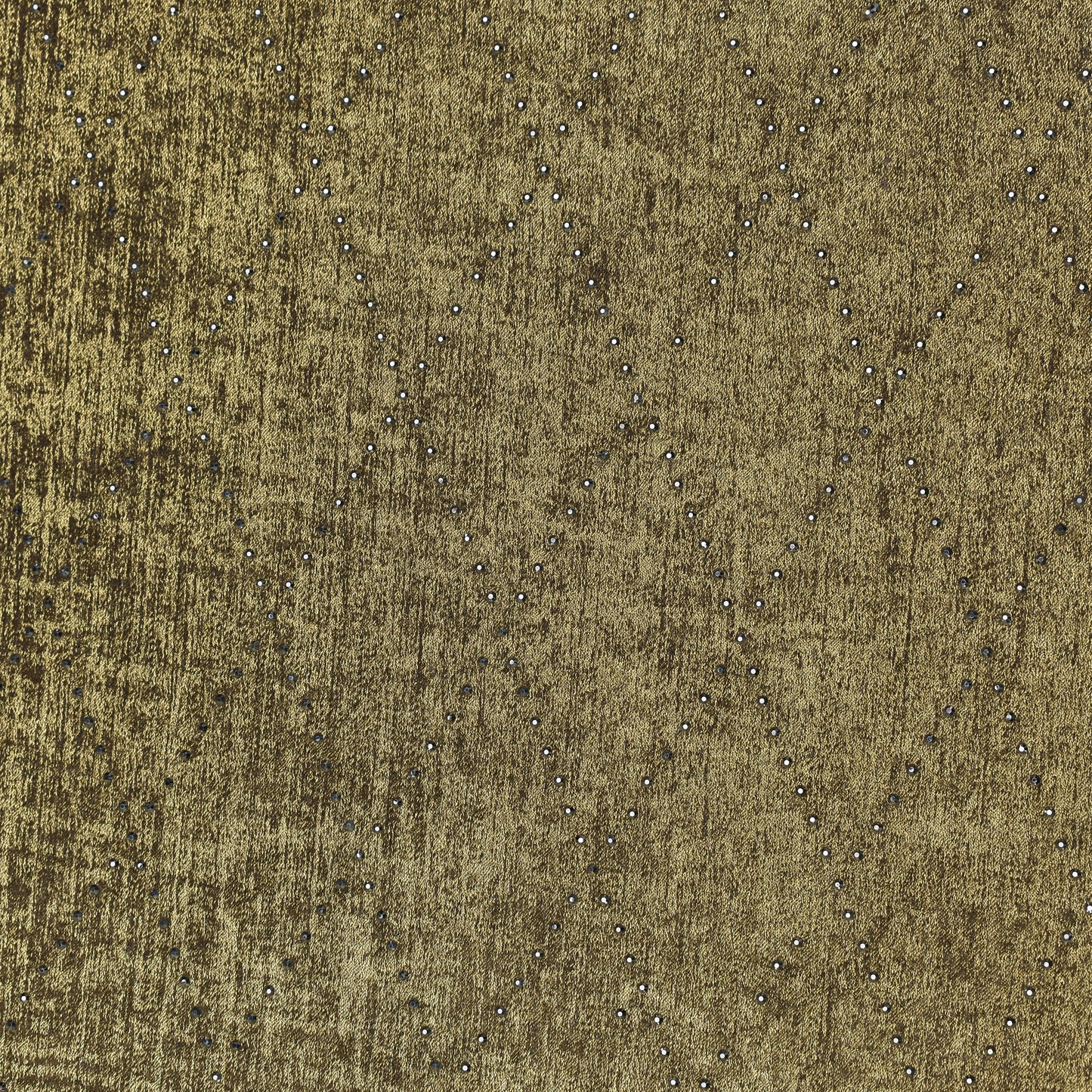 Golden  Color Georgette Foil Mukaish Fabric