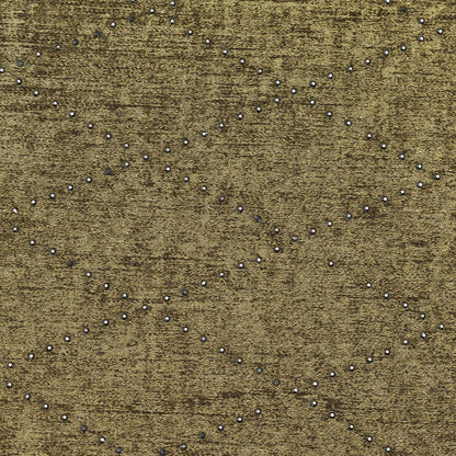 Golden  Color Georgette Foil Mukaish Fabric