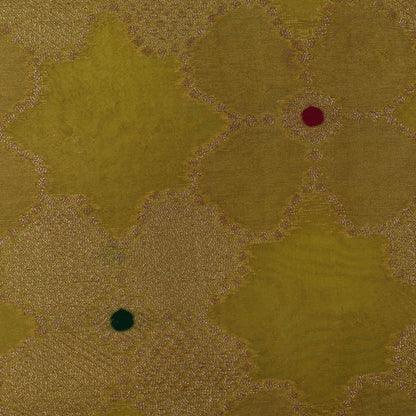 Colored Brocade Fabric