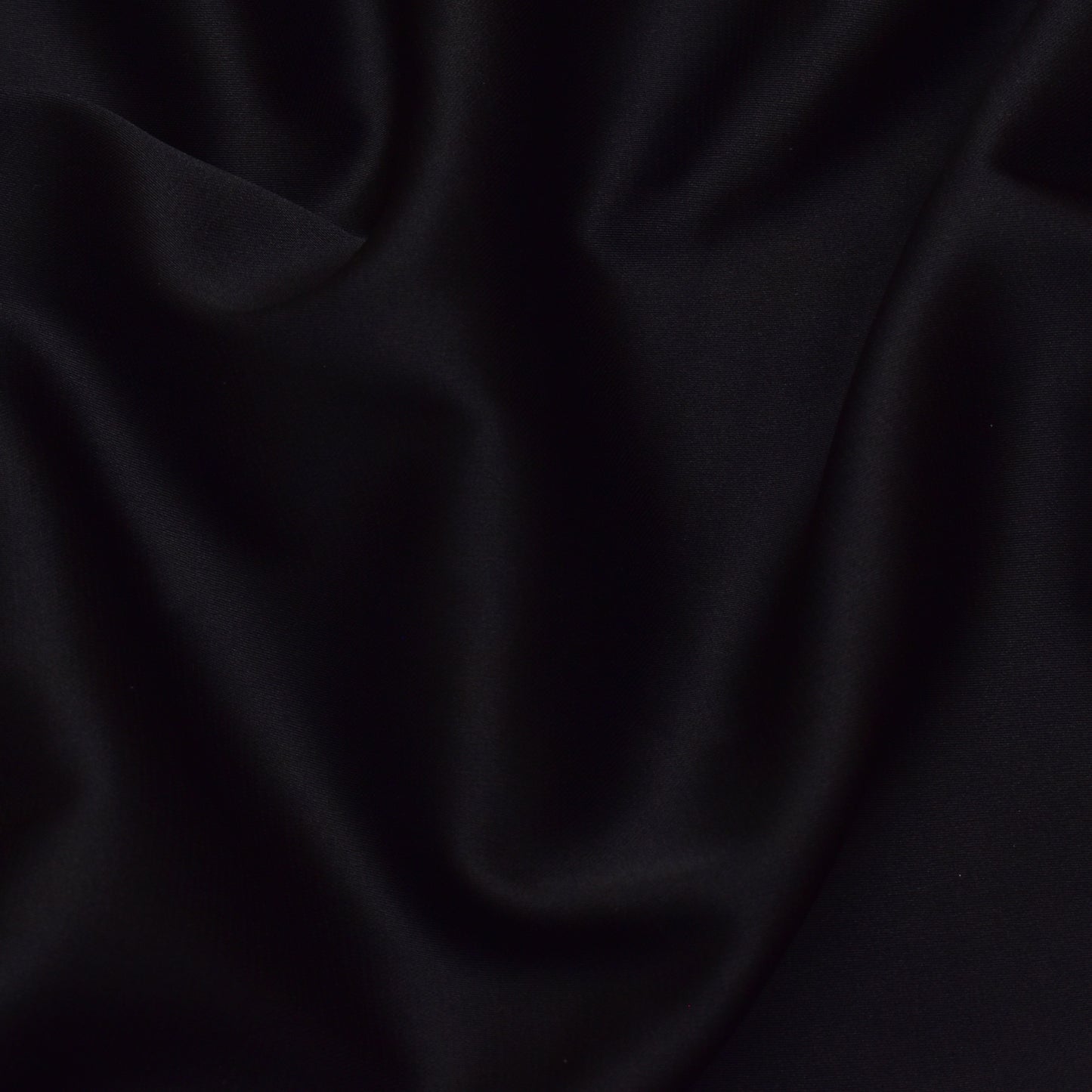 Black Color Armani Satin Fabric