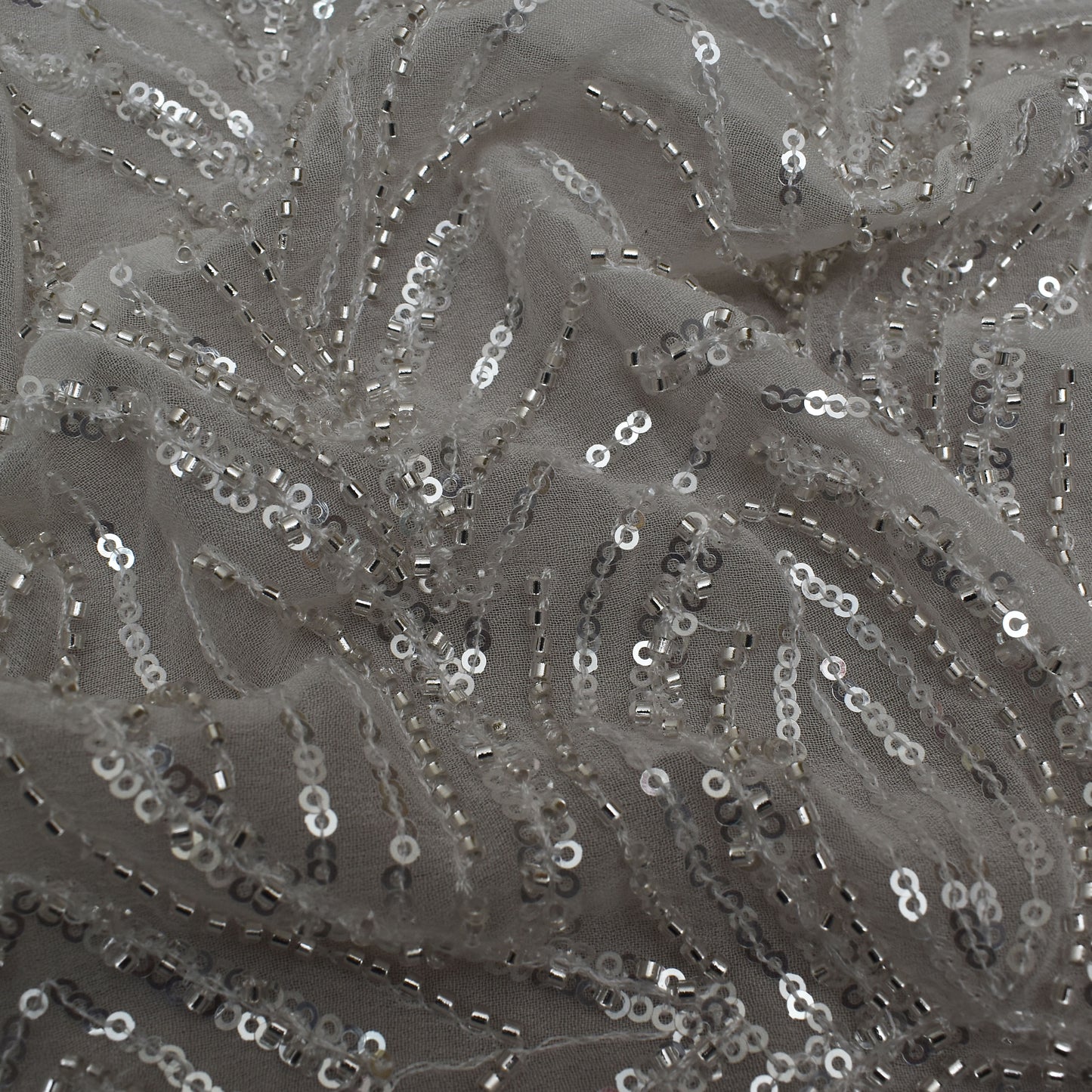 Georgette Embroidery Fabric
