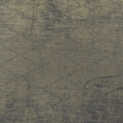 Grey Color Georgette Foil Mukaish Fabric