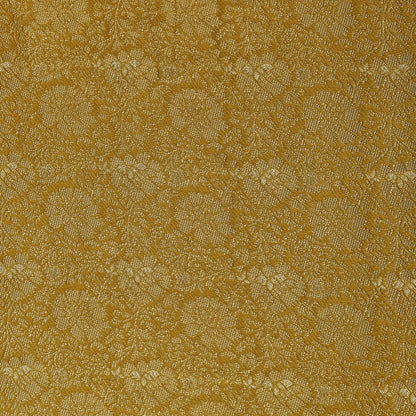 Yellow Color Dola Jaquard Fabric