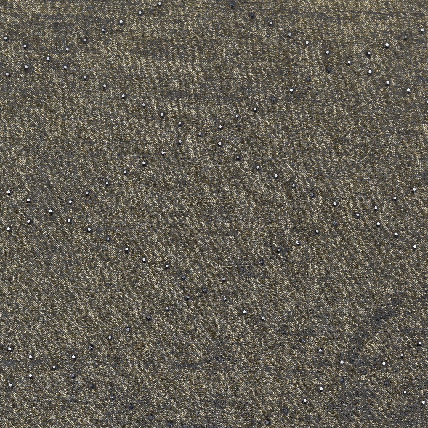 Grey Color Georgette Foil Mukaish Fabric