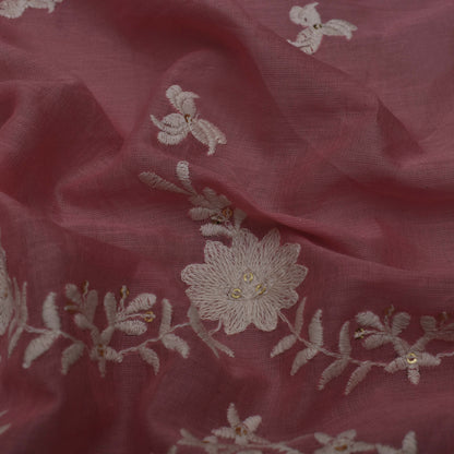 Colored Color Cotton Embroidery Fabric