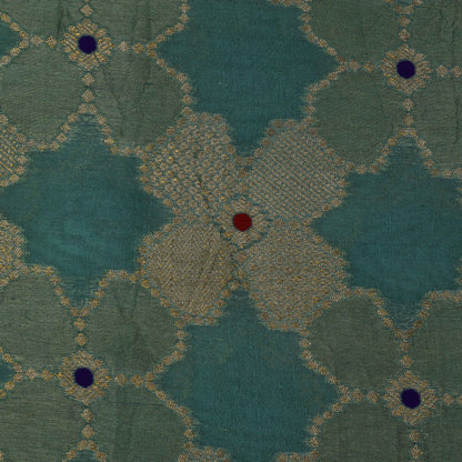 Colored Brocade Fabric