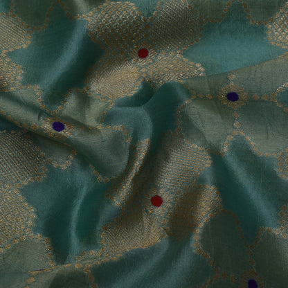 Colored Brocade Fabric