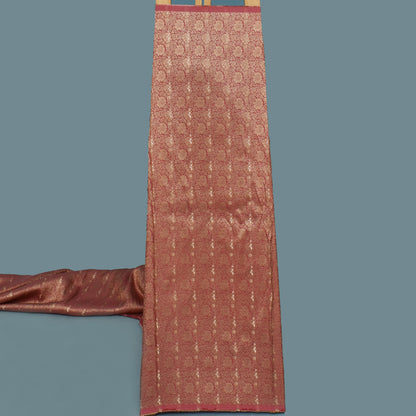 Pink Color Dola Jaquard Fabric