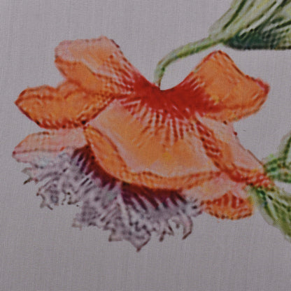 Colored Reyon Print Fabric