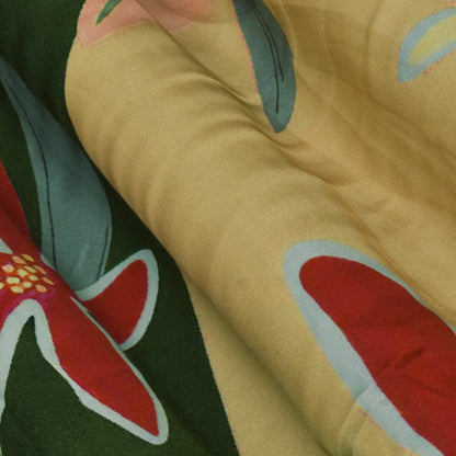 Multi Color Modal Satin Print Fabric