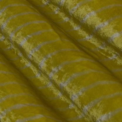 Neon Color Silk Velvet Lehria Print Fabric