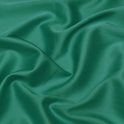 Cool Green Color Armani Satin Fabric