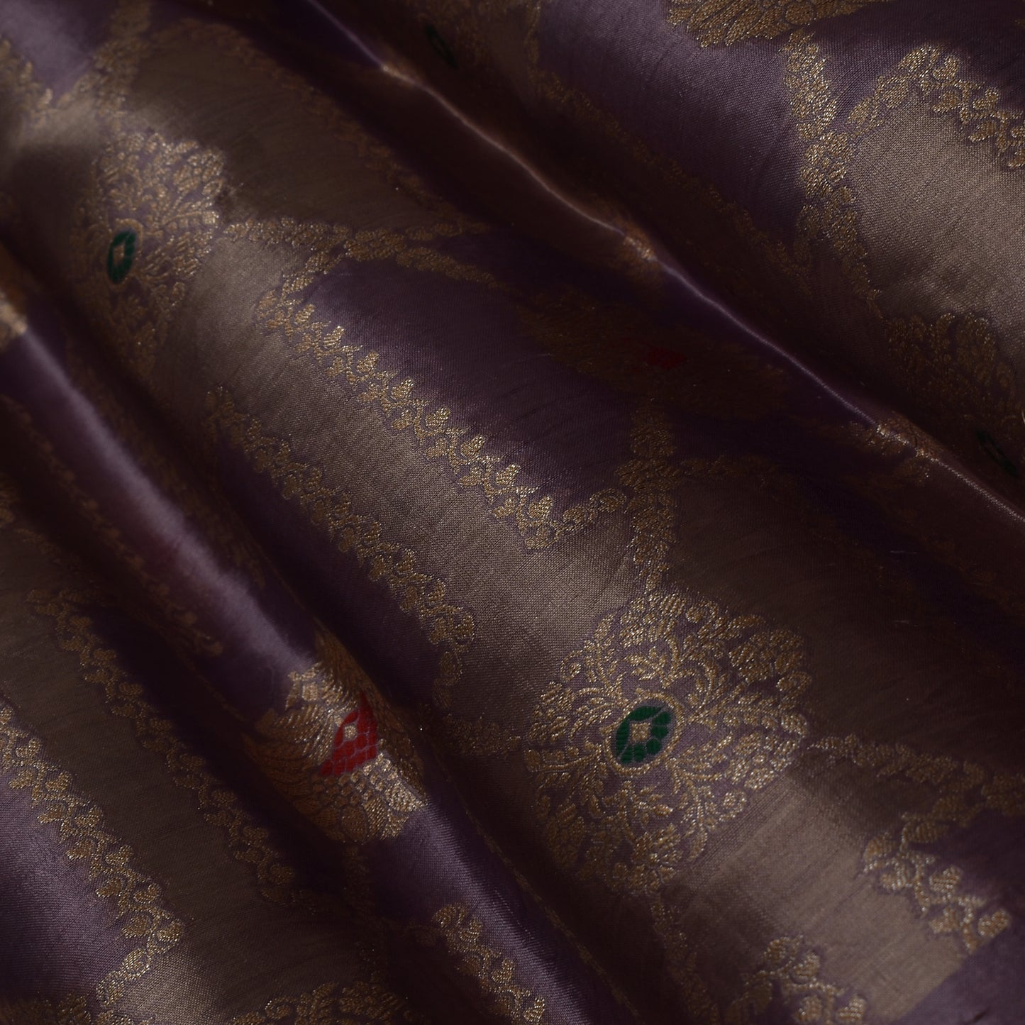 Colored Brocade Fabric