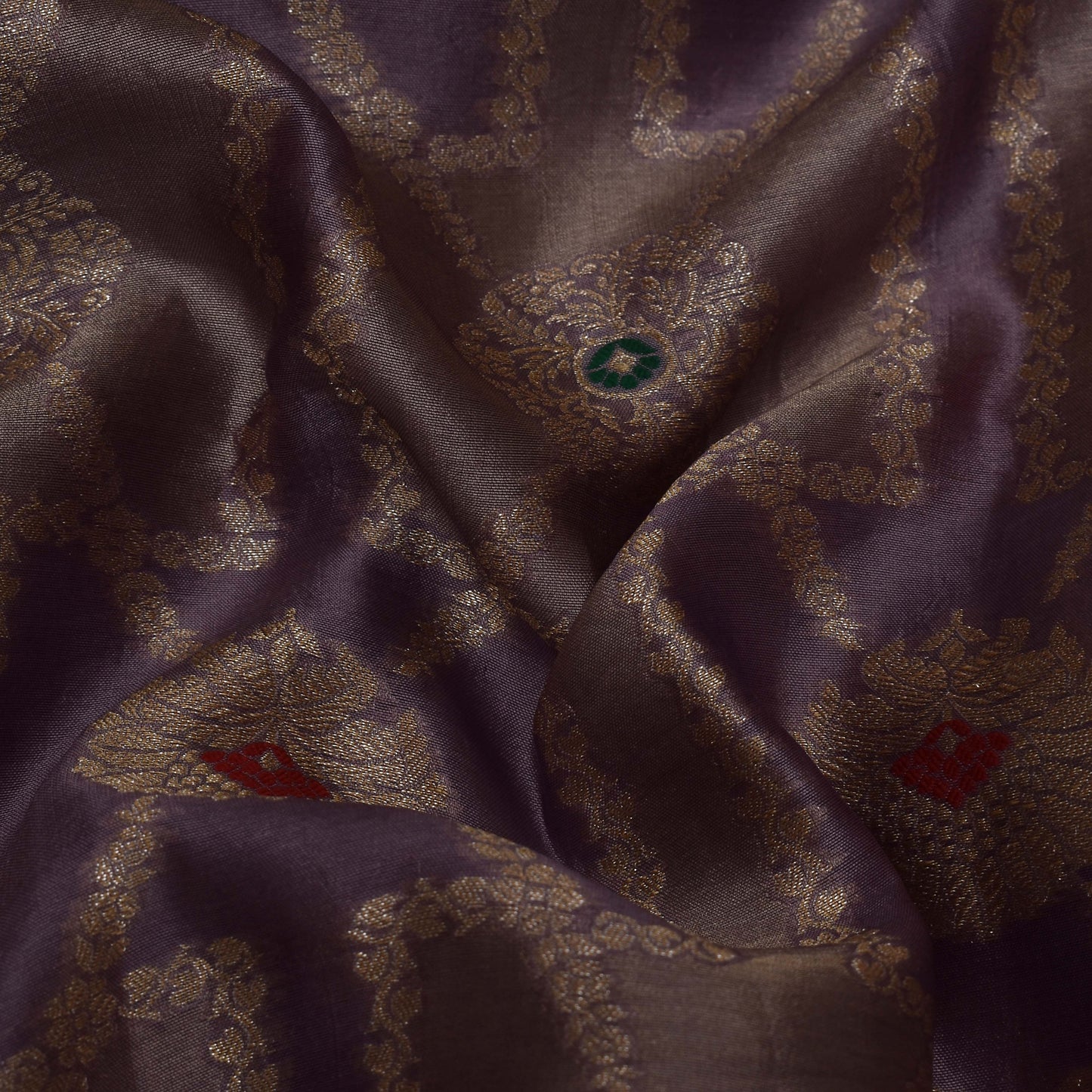 Colored Brocade Fabric