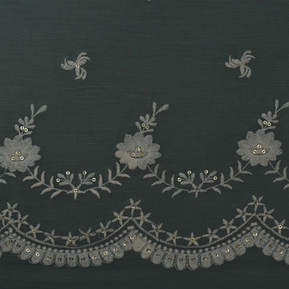 Colored Color Cotton Embroidery Fabric