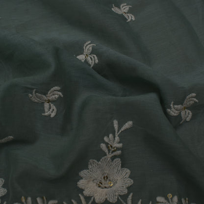 Colored Color Cotton Embroidery Fabric