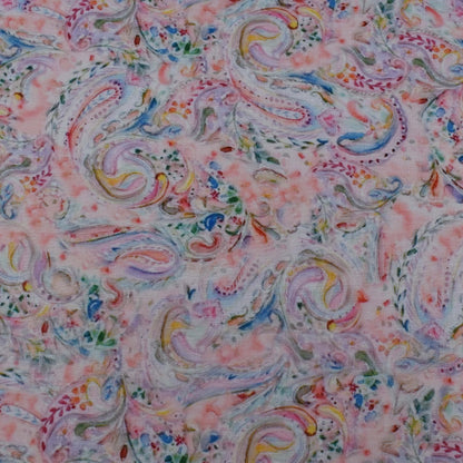 Colored Cotton Print Fabric