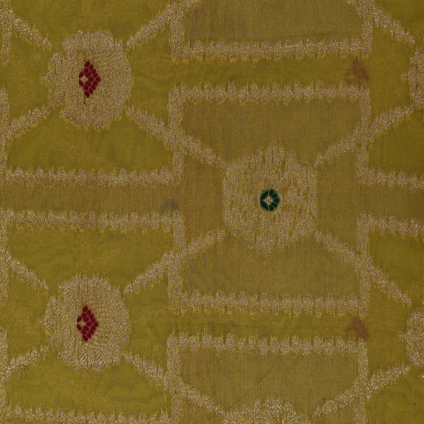 Colored Brocade Fabric