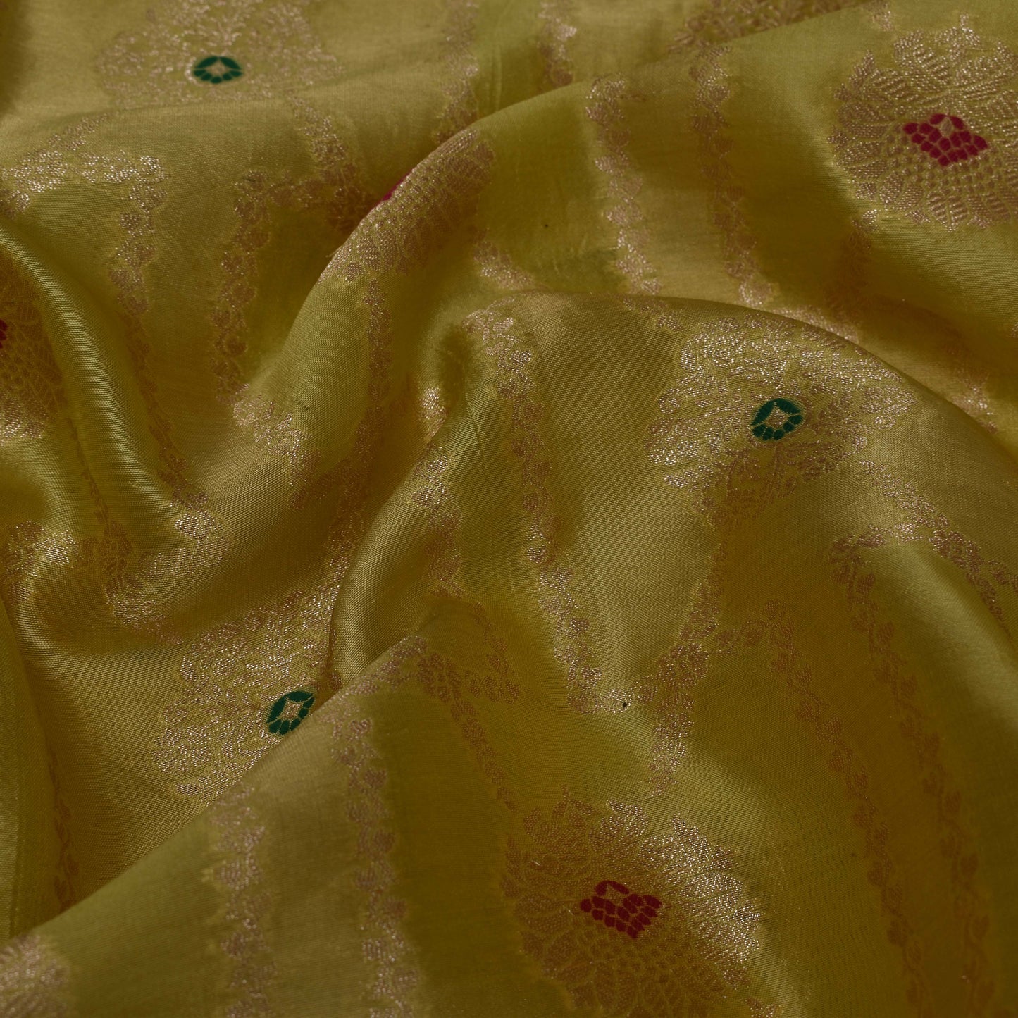 Colored Brocade Fabric