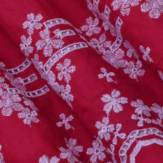 Rani Color Cotton Embroidery Fabric