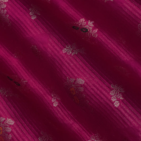 Rani Color Katan Meena Brocade Fabric